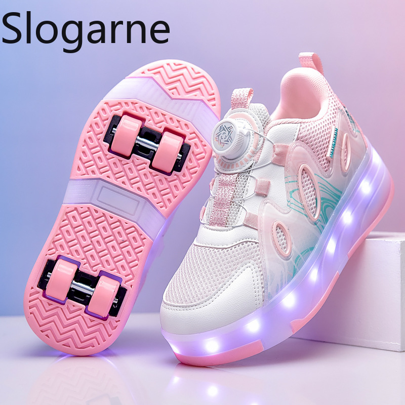 Running Gear Shoes - Nouvelles Chaussures à Roulettes en Maille