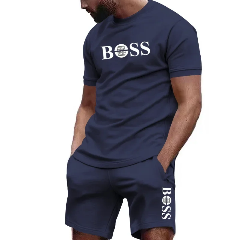 Running Gear For Men - Ensemble de survêtement en maille deux