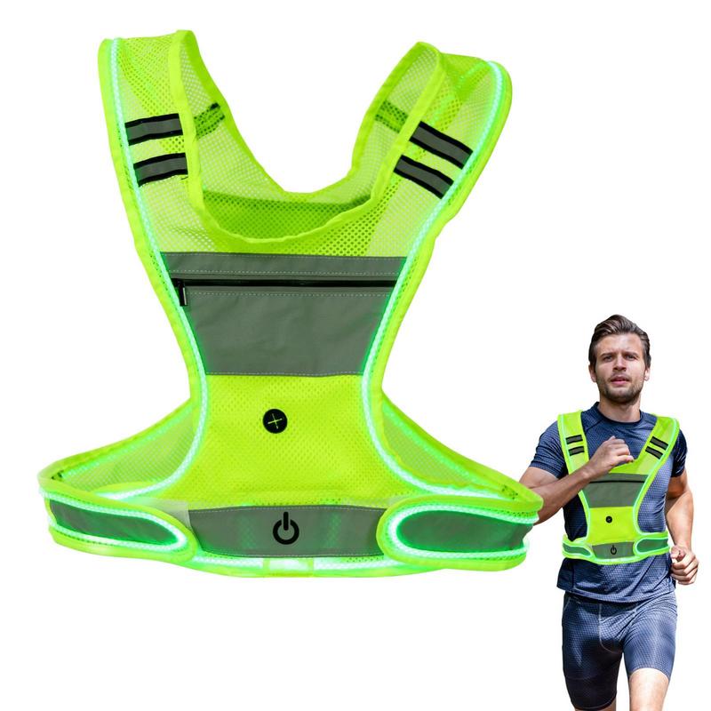 Running Visibility Gear - Veilleuse LED en émail, angle réglable,