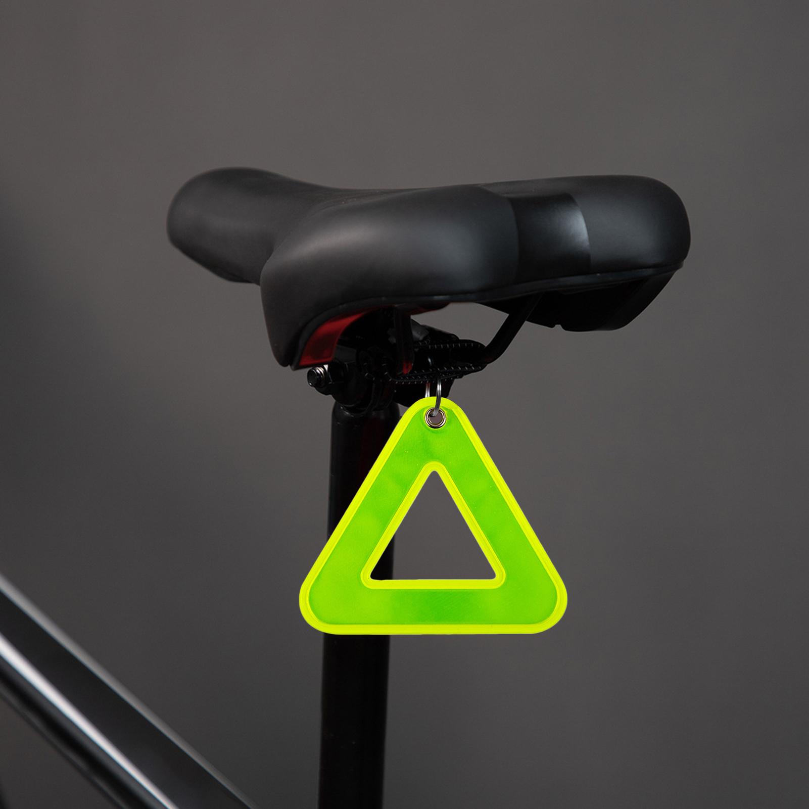 Running Visibility Gear - Pendentifs réfléchissants triangulaires, réflecteur de sécurité