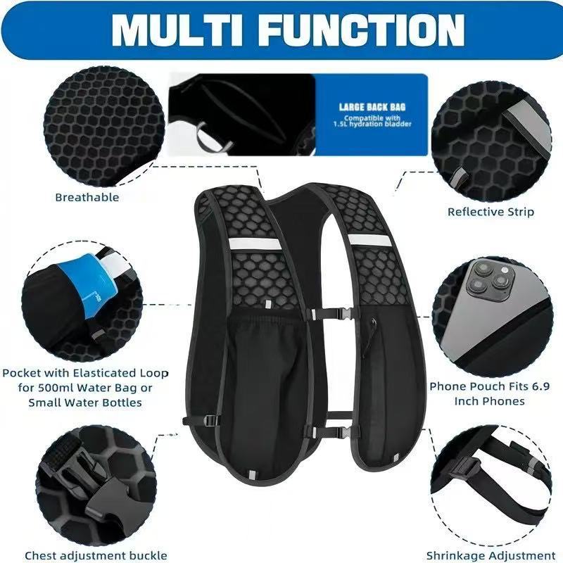 Gilet de course léger pour le  - Running Gear Marathon avis et prix