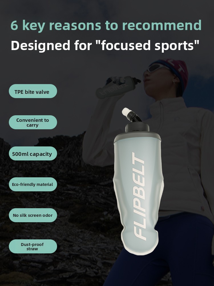 Bouteille d'eau souple FlipBel - Running Gear Marathon avis et prix
