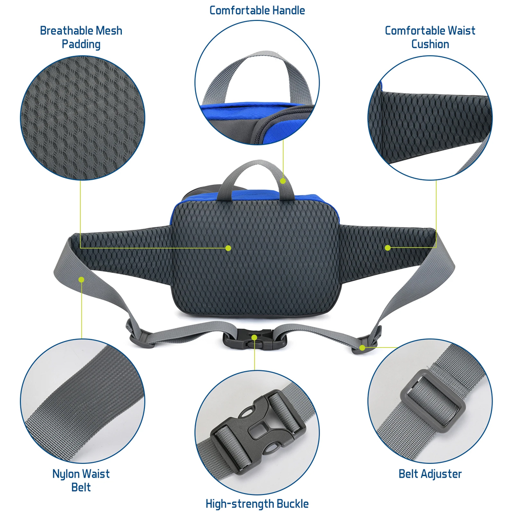 1PCSFanny Pack Waist Bag - Équ - Running Gear Marathon avis et prix