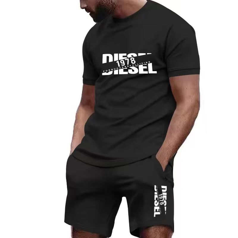Nouvel ensemble T-shirt et sho - Running Gear For Men avis et prix