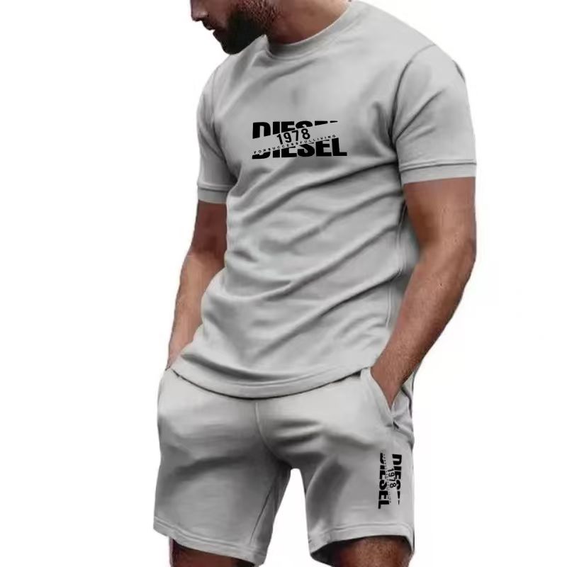 Nouvel ensemble T-shirt et sho - Running Gear For Men avis et prix