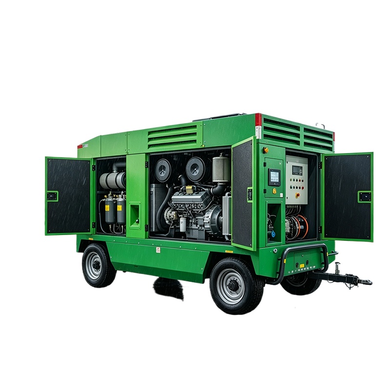Compresseur à vis diesel stabl - Running Gear Trailer avis et prix