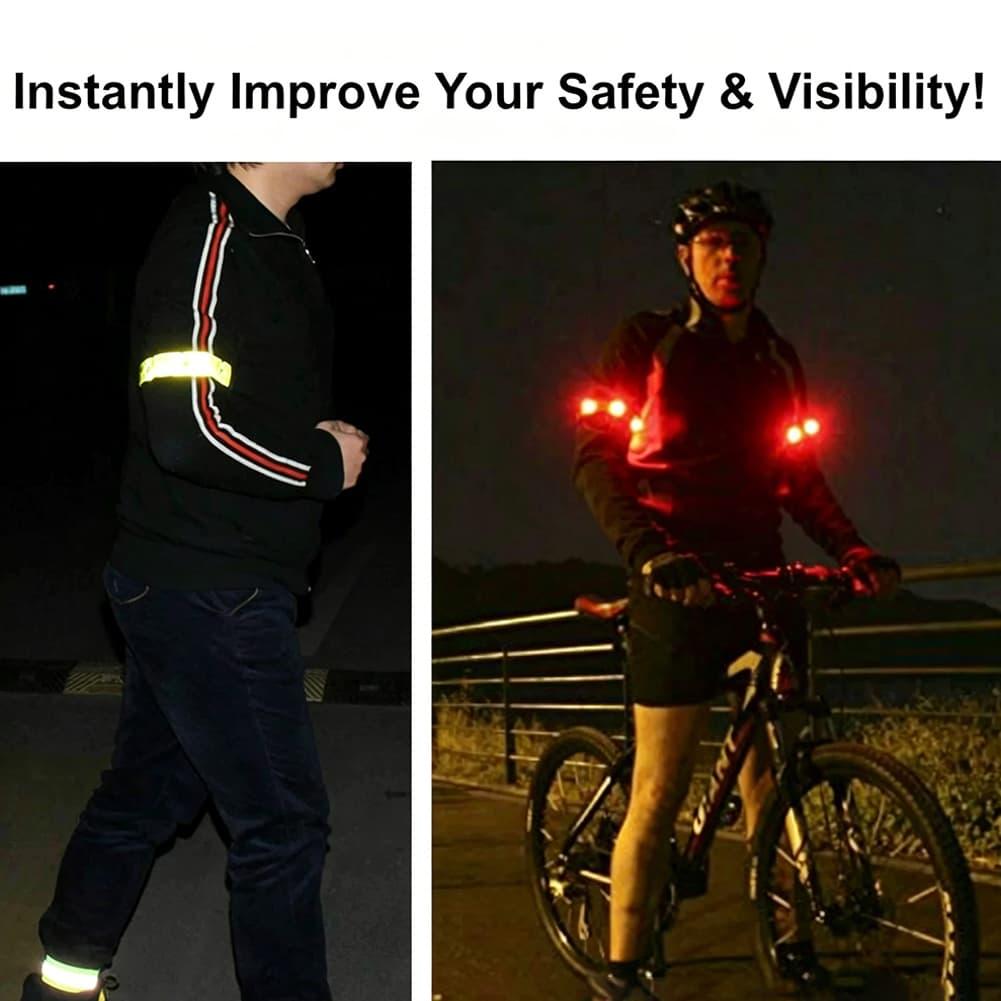 Brassard réfléchissant LED ave - Running Visibility Gear avis et prix