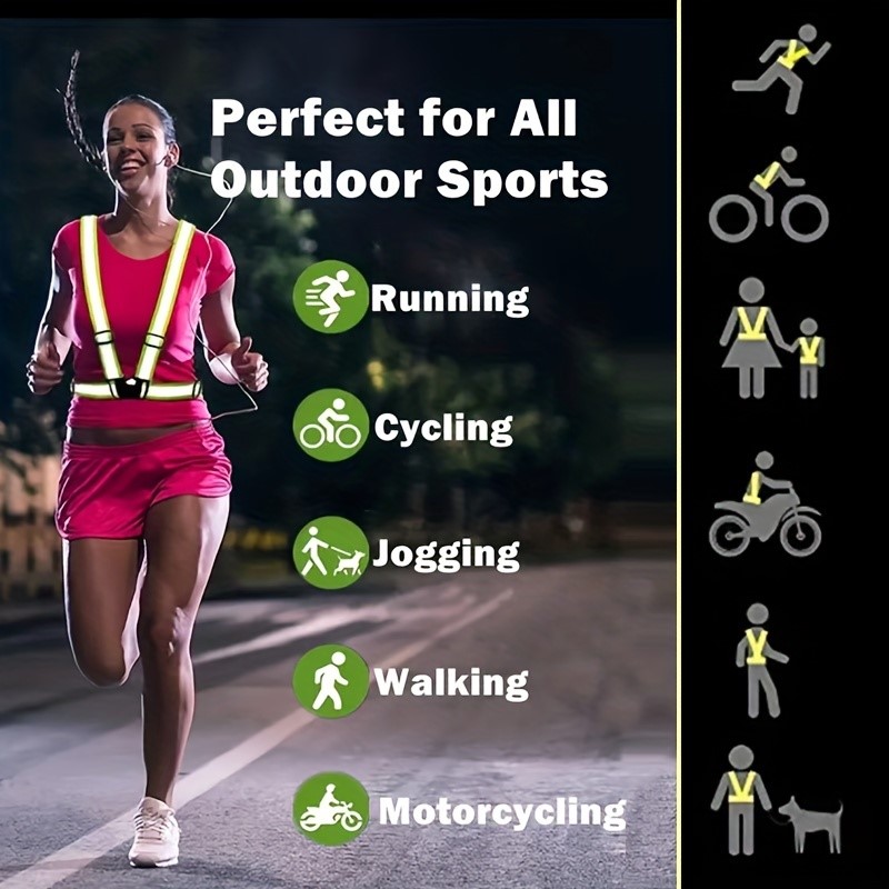 Gilet de sécurité réfléchissan - Running Visibility Gear avis et prix